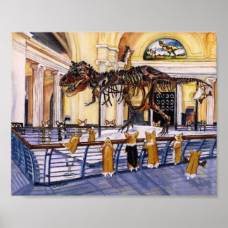 Korgi Bodacious Bone Bonanza Art Print Poster