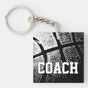 Korgnyckel för baskettränare