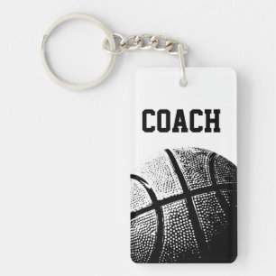 Korgnyckel för baskettränare nyckelring