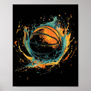 Korgolvsarbete Basket älskare Akvarell Dra Poster