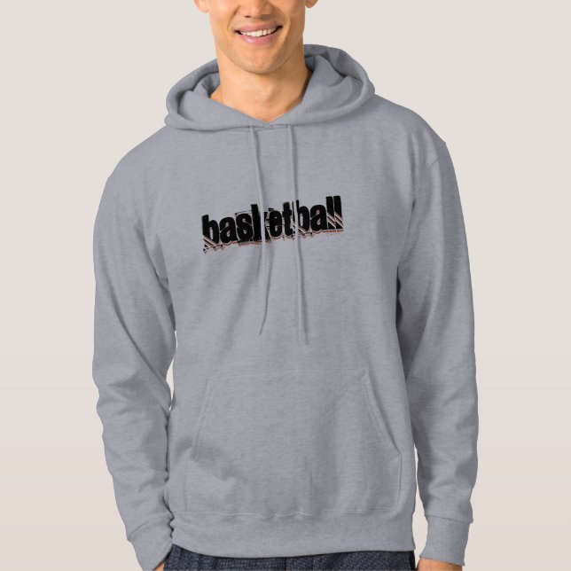 Korgrafik för basket hoodie (Framsida)