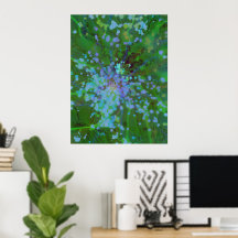 Korgsprängning Holografisk Abstrakt Art