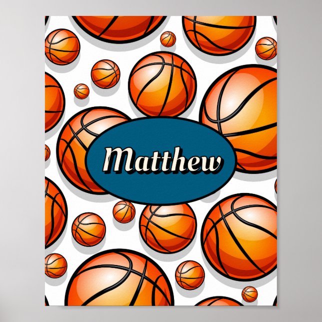 Korgul namn på basketboll  poster (Framsidan)