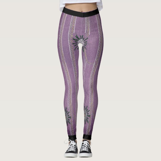 KORIN JAPANESE LILA Leggings (Framsida)