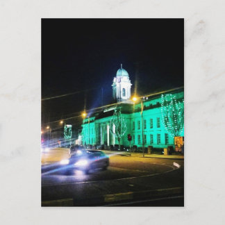 Kork City Hall, St. Patricks week, Irland Vykort