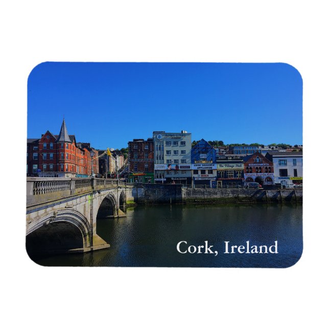 Kork City, Ireland Magnet (Horisontell)