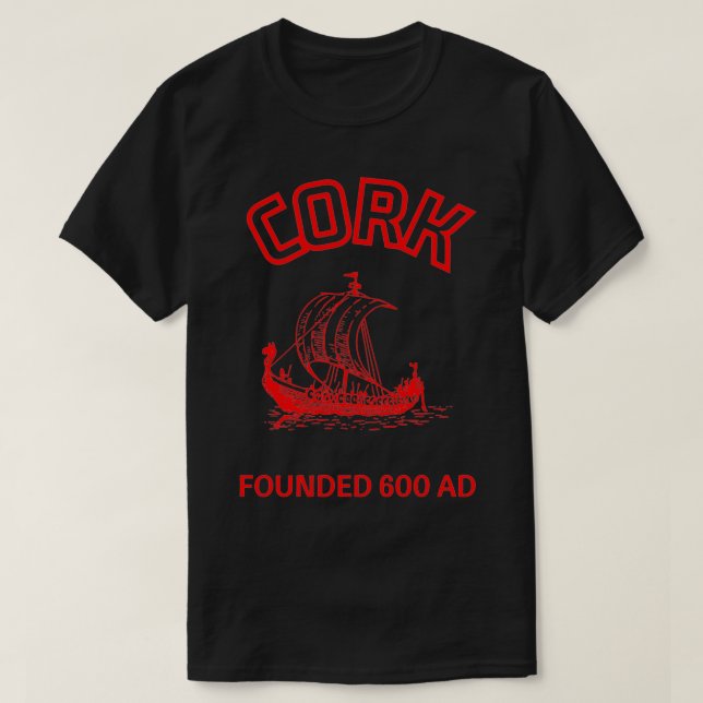 KORK ETABLERADE 600 AD RED FONT T SHIRT (Design framsida)