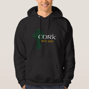 Kork Ireland County Celtic Gaelic Football and Hur Hoodie