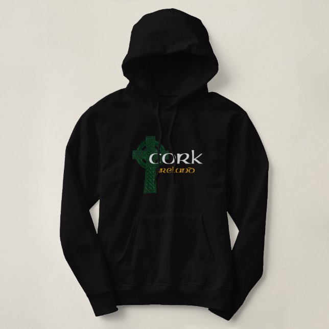 Kork Ireland County Celtic Gaelic Football and Hur T Shirt (Design framsida)