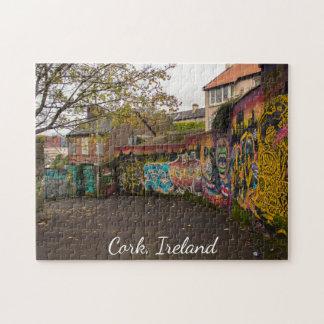 Kork Ireland Street Art Fotography Puzzle Pussel