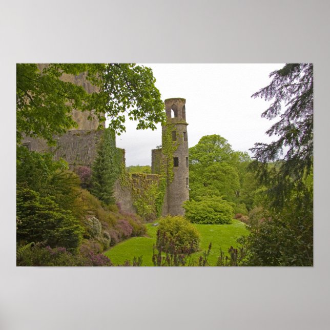 Kork, Irland. Den ökända Blarney Castle 2 Poster (Framsidan)