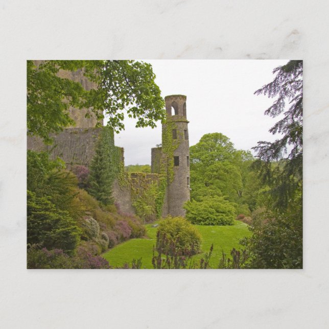 Kork, Irland. Den ökända Blarney Castle 2 Vykort (Framsida)
