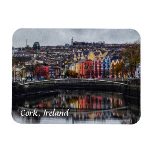 Kork Irland Färg i Winter Magnet