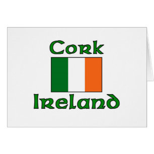 Kork Irland Hälsningskort