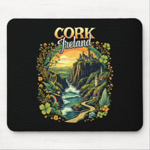 Kork Irland Semester Resa Irländsk Souvenir Musmatta
