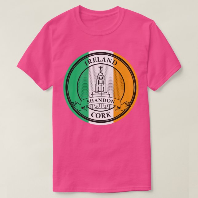 Kork Irland T Shirt (Design framsida)