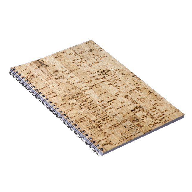 Kork oak mönster anteckningsbok (Högra Sidan)