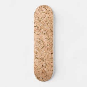 Kork oak mönster skateboard bräda 20,5 cm
