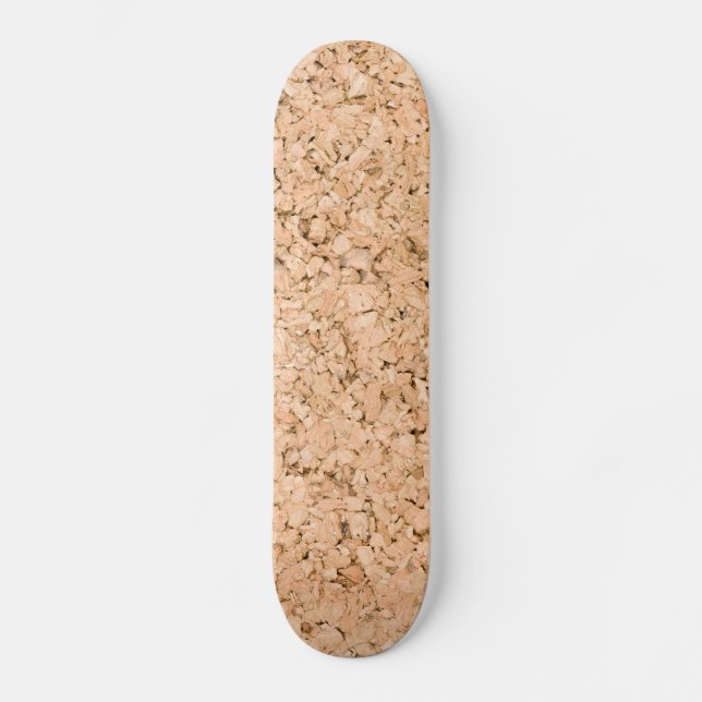 Kork oak mönster skateboard bräda 20,5 cm (Framsida)