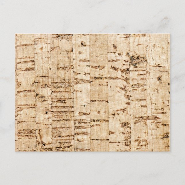 Kork oak mönster vykort (Framsida)