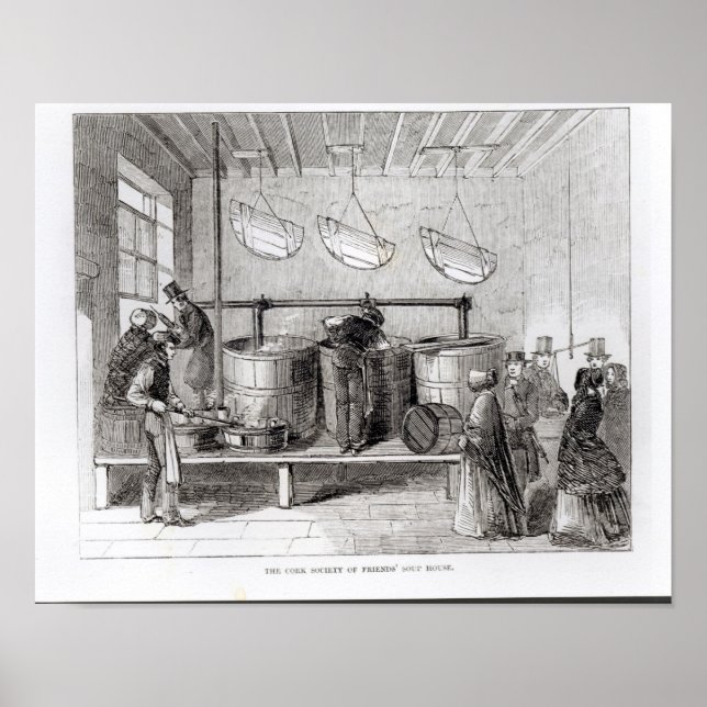 Kork Society of Friends' Soppa House Poster (Framsidan)