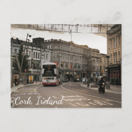 Kork St. Patrick's Street Photographic Postcard Vykort