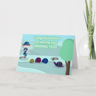 Körkort - gratulationskort kort