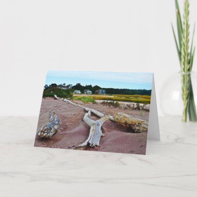 Körkort och Lila Sand Note Card Kort (Framsida)