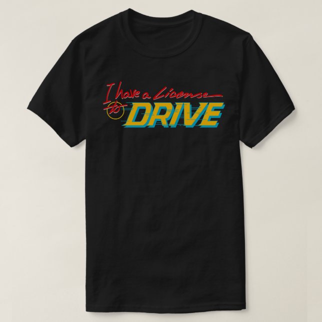 Körkort T Shirt (Design framsida)