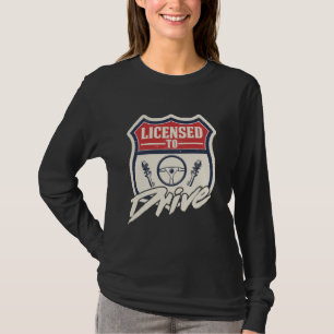 Körkortsexamen har skickats till ny drivrutin t shirt