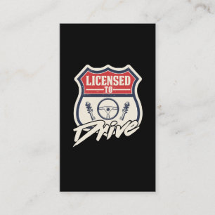 Körkortsexamen har skickats till ny drivrutin visitkort