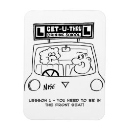 Körkortsläsare - Pupil på fel plats Magnet