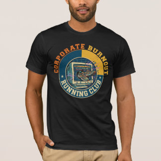 Körkrasch löparklubb Roligt arbetshumor T Shirt