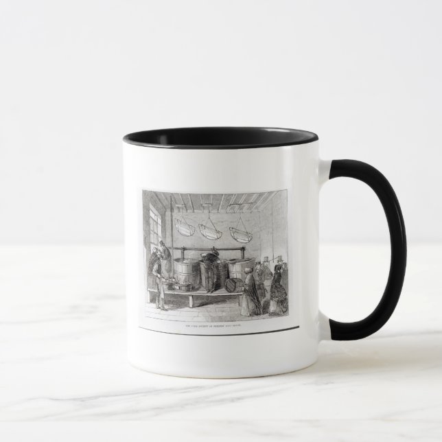 Korksamhället av vän soppahuset mugg (Höger)