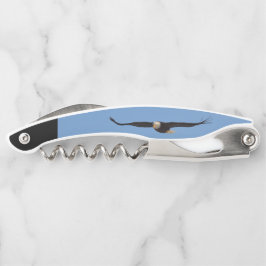 Korkskruv med örn under flygning