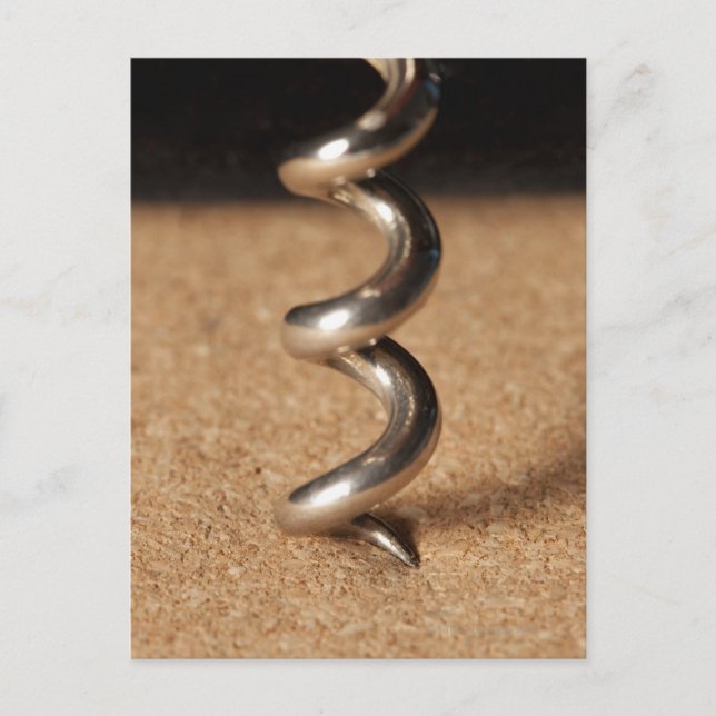 Korkskruv. Vykort (Framsida)