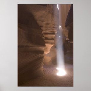 Korkskruven i övre Antelope Canyon, Navajo Poster