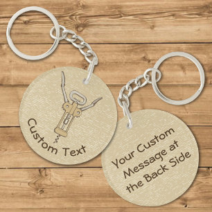 Korkskruvnyckelkedja