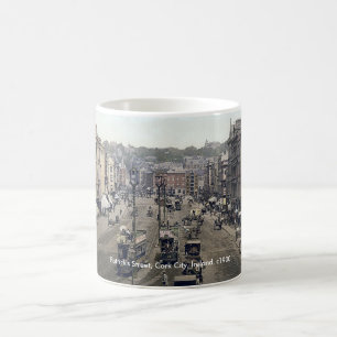 KorkstadsIrland mugg, vintagePatricks gata Kaffemugg