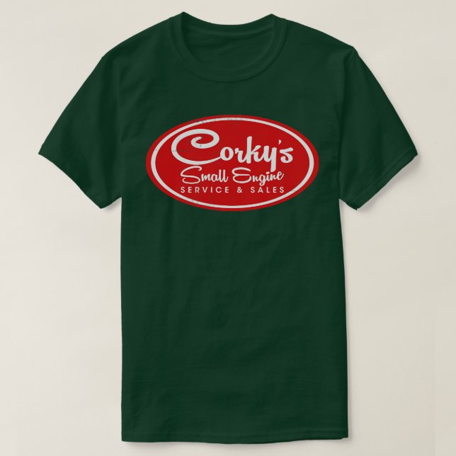 Korkys Small Engine T Shirt (Design framsida)