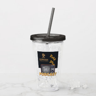 Korman Productions Deep Dive TV Podcast Take Away Mugg