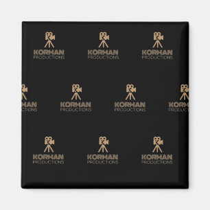 Korman Productions YouTube Channel Logotyp Tiled Magnet