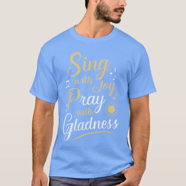 Kormusik Religiös sång Trobaserad musik Je T Shirt (Framsida)
