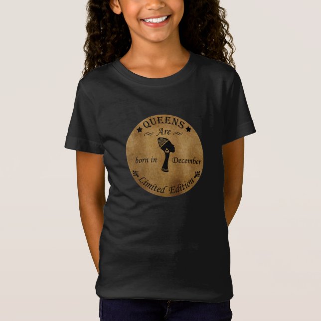 Korn är födda i december t shirt (Framsida)