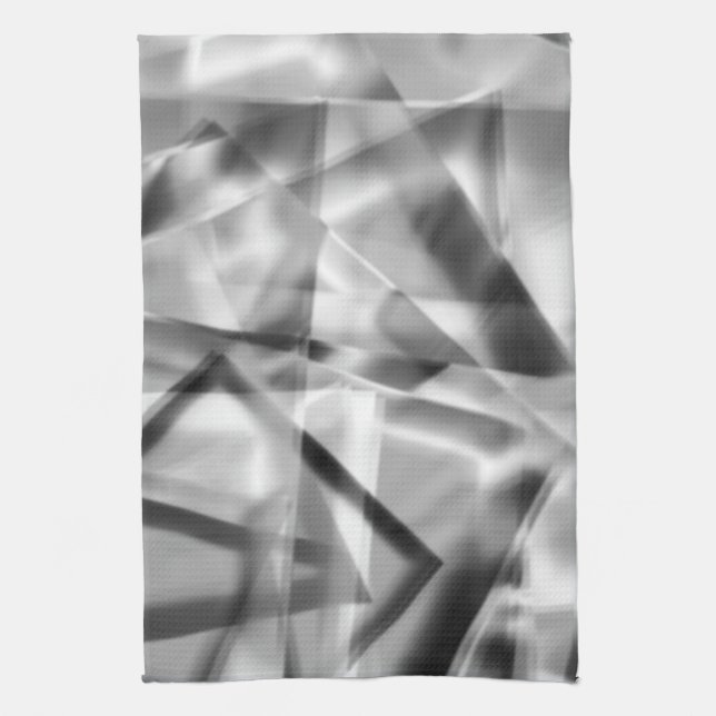 Korn av kvadratiskt biet av akrylsyra, grått till  kökshandduk (Vertikal)