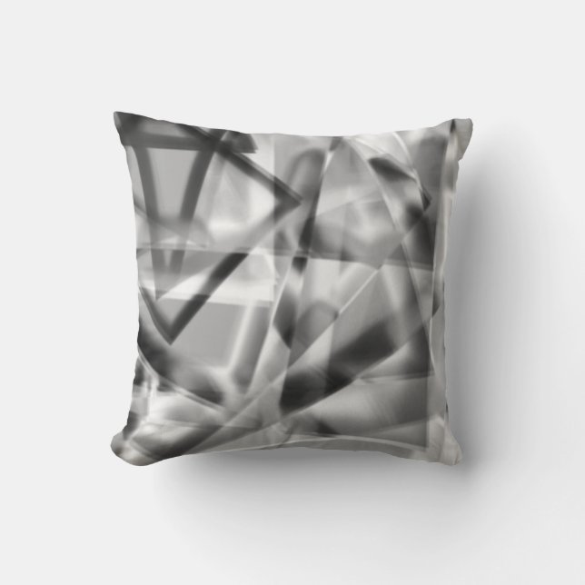 Korn av kvadratiskt biet av akrylsyra, grått till  kudde (Framsida)