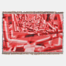 Korn av lutande fyrkanter, rött till vitaktigt.