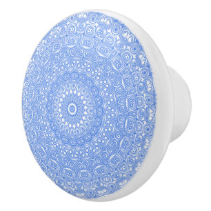 Kornblå Symmetri Mandala Knopp