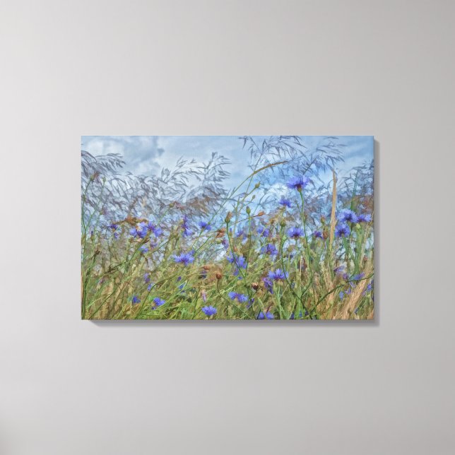 Kornblumen Canvastryck (Framsida)