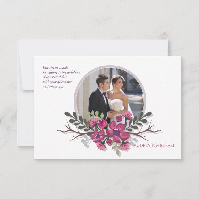 Kornell Foto Tack Kort (Framsida)